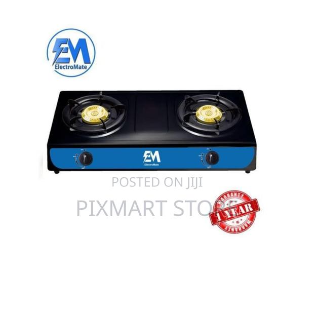 Electromate Stainless Steel Double Burner Cooker – 2-Zone Hot Plate