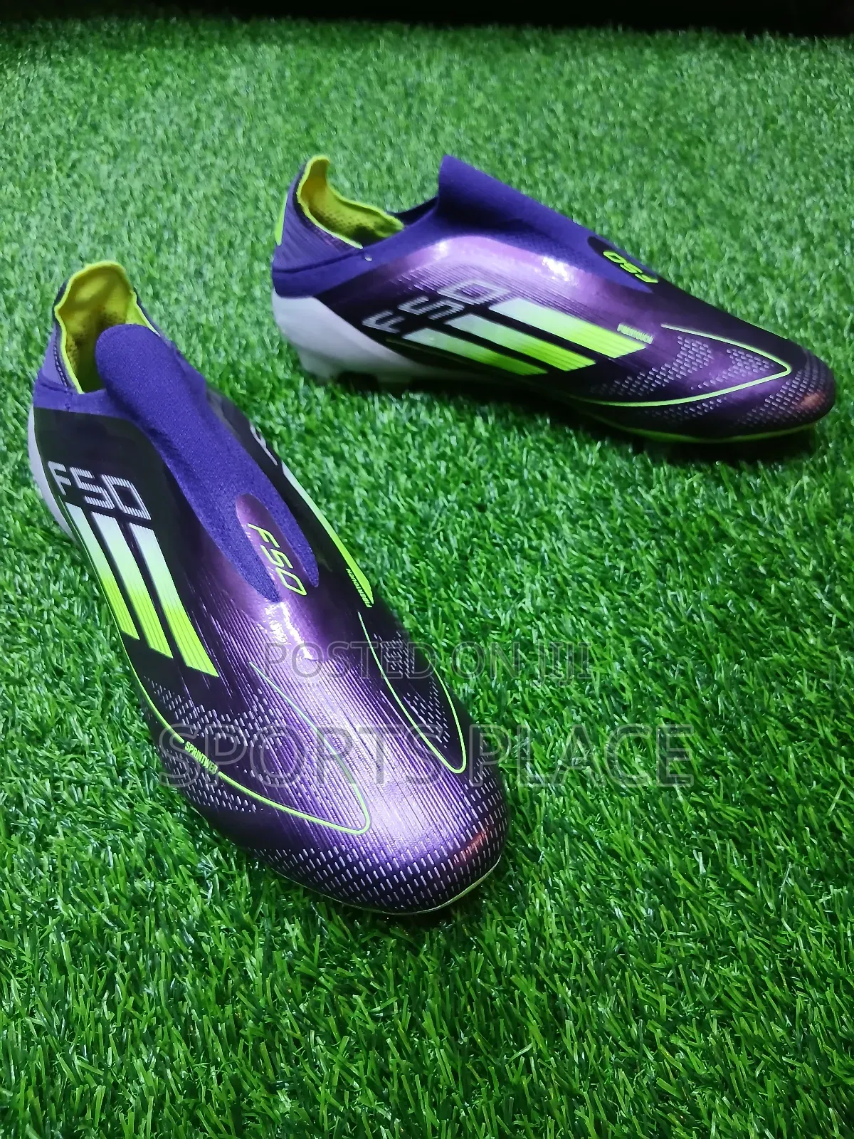 Adidas F50 Radiant Blaze F50 Purple Rush Football Boots