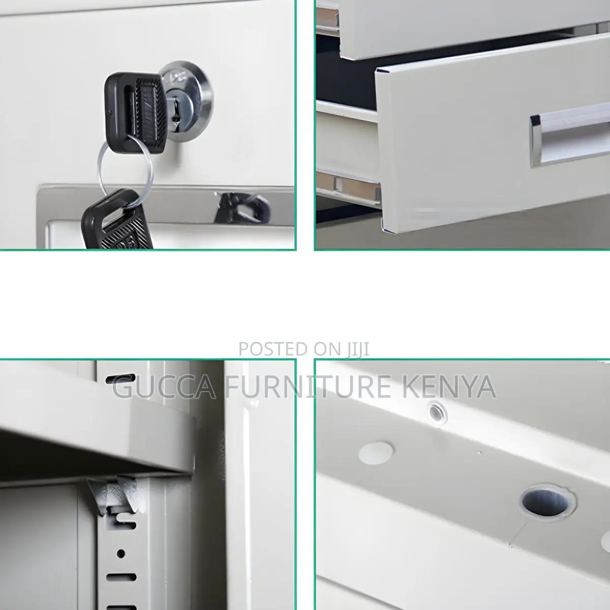2-door Half Glass Office Document Cabinet