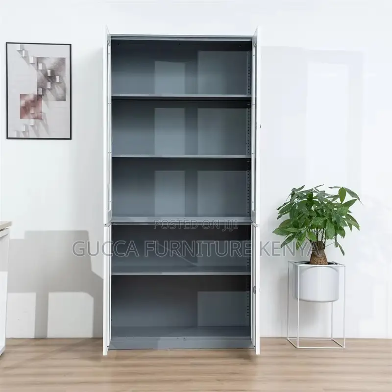 2-door Half Glass Office Document Cabinet
