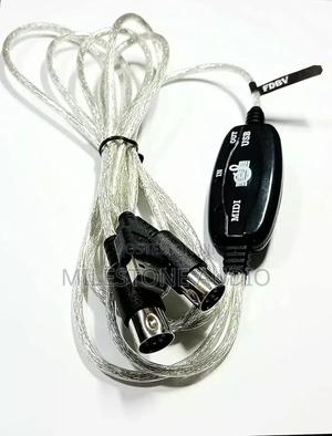 FDBV Usb in-Out Midi Interface Cable Converter to Pc Music - thumbnail 2