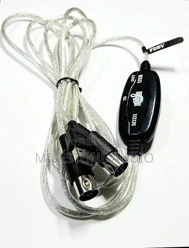 FDBV Usb in-Out Midi Interface Cable Converter to Pc Music