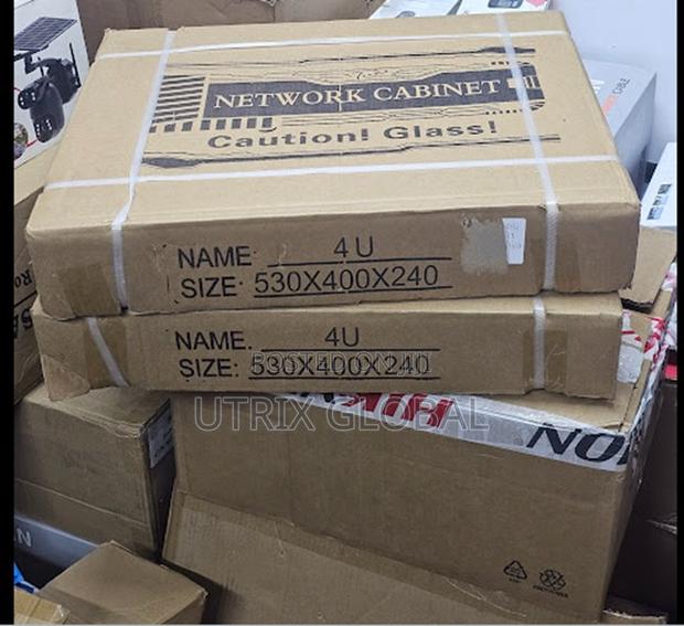 4u Data Cabinet Designed For Clean Cable Management - main view