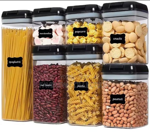 Acrylic 7pcs Set Food Containers - thumbnail 2