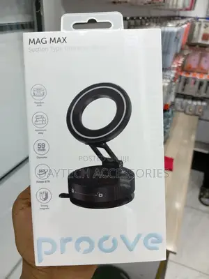 Proove Mag Max Suction Type Universal Mount - Black