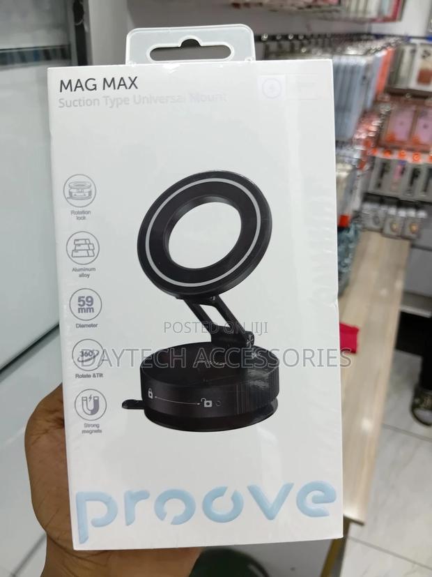 Proove Mag Max Suction Type Universal Mount - Black - thumbnail 2