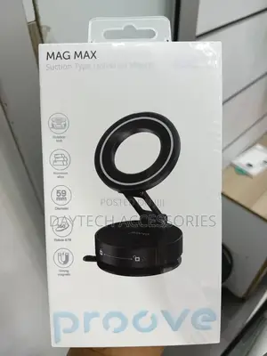 Proove Mag Max Suction Type Aluminum Alloy Car Holder for Smartphones.