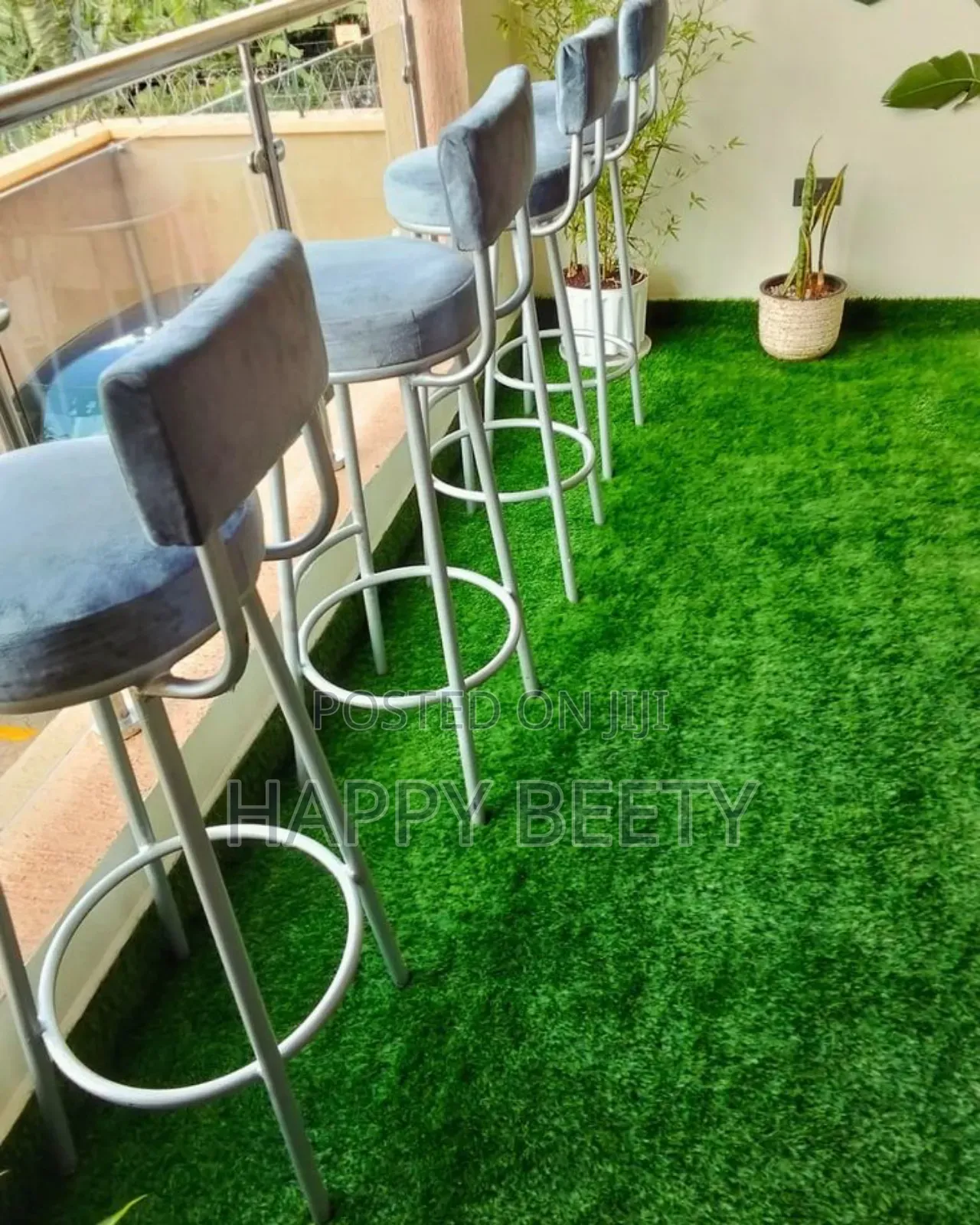 Lawn/Lounge/Balcony Green Carpet