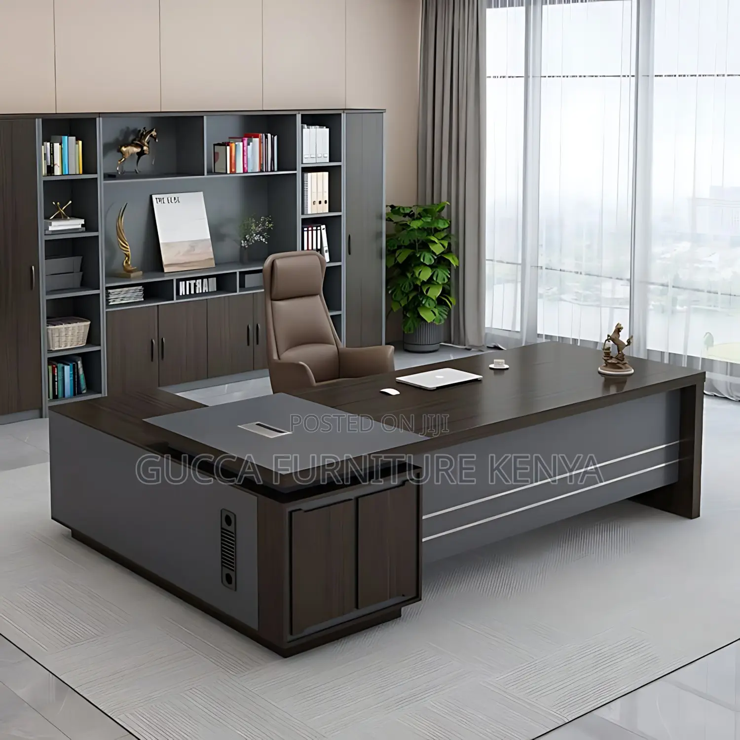 1.8m Executive Directors L-shaped Office Table