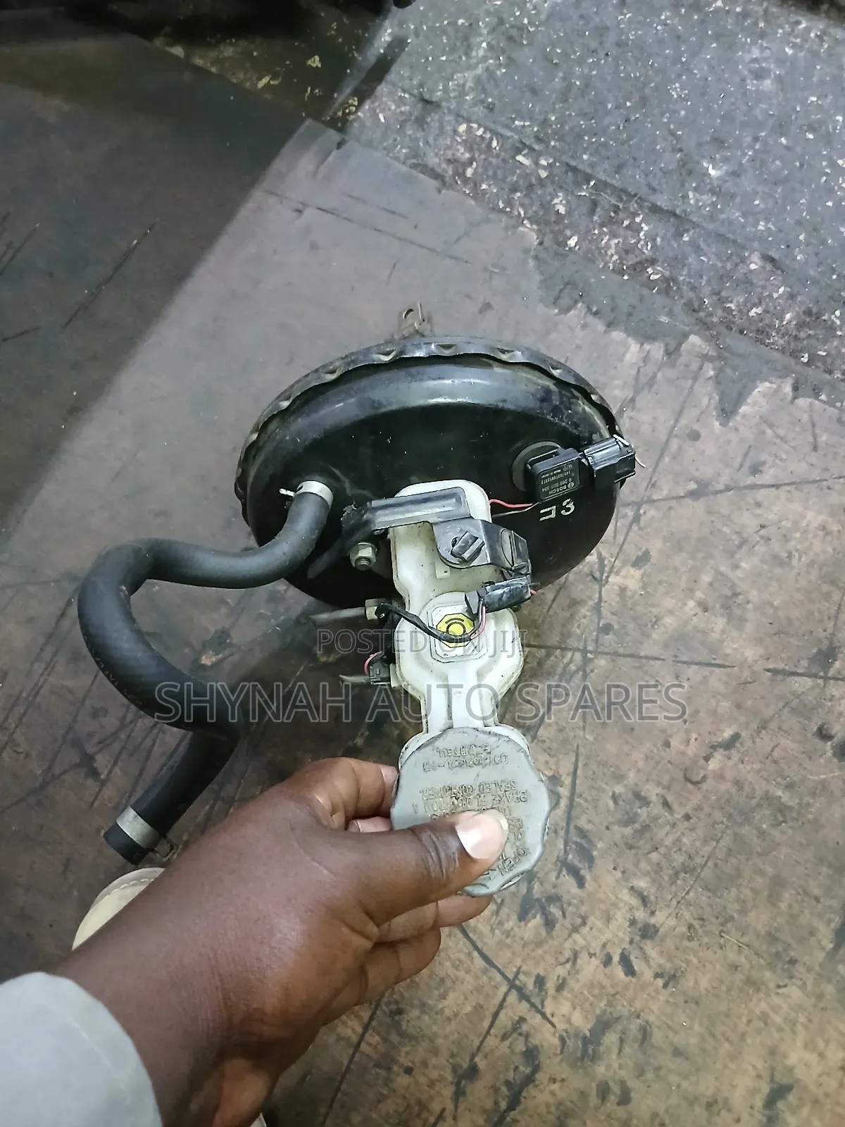Suzuki Wagon R Brake Booster and Brake Master Cylinder Complete