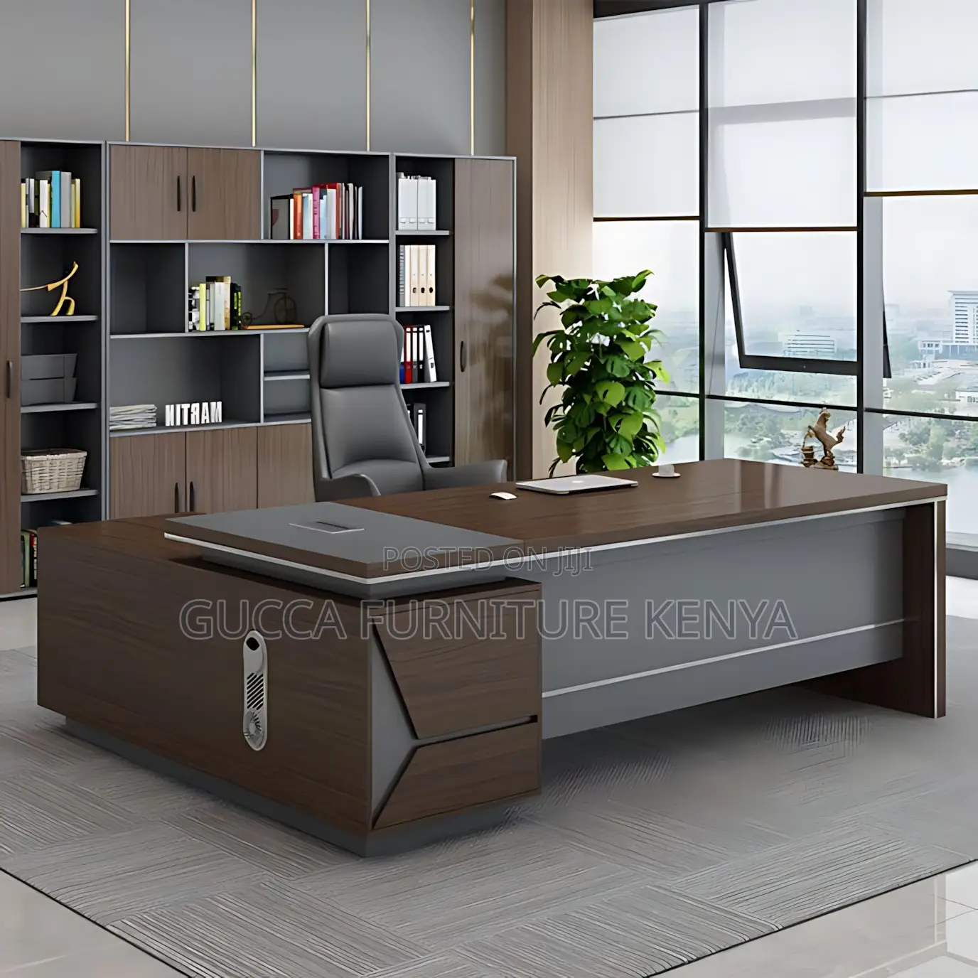 1.8m Executive Directors L-shaped Office Table