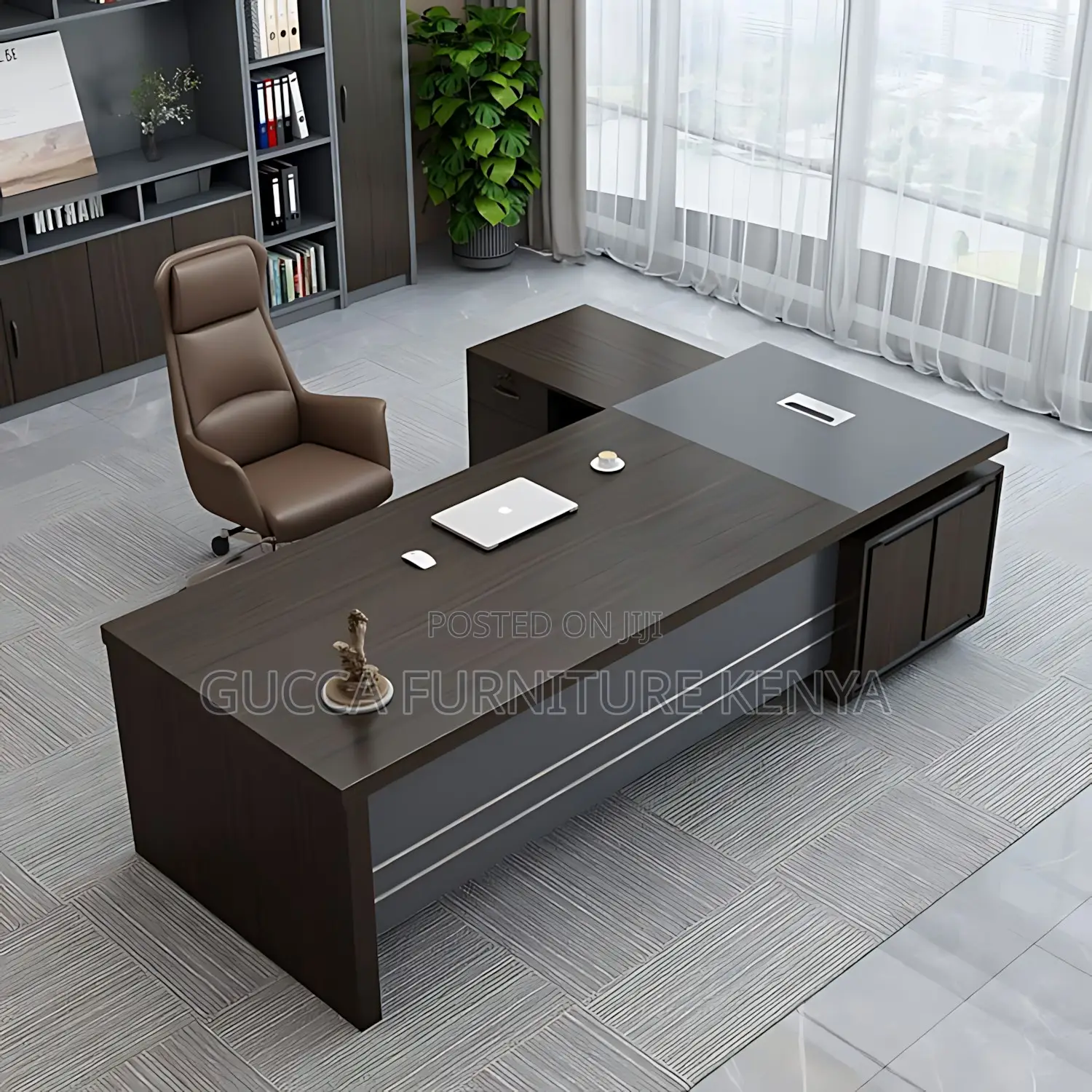 1.8m Executive Directors L-shaped Office Table
