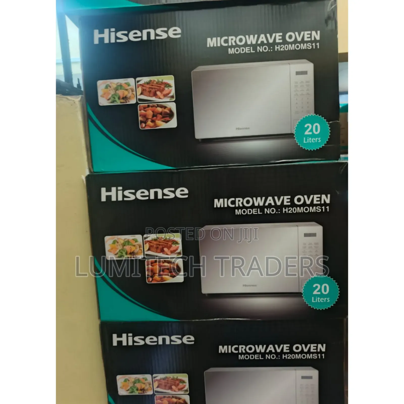 Hisense 20l Digital Microwave Oven
Silver 700 Watts