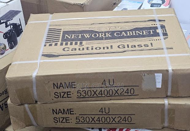 Secure 4u Data Cabinet For Network Equipment
