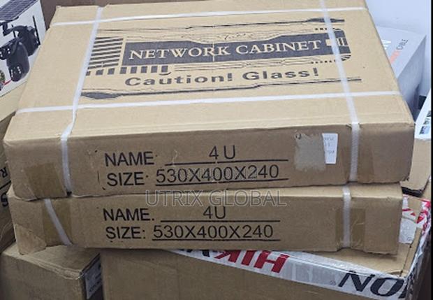 Compact 4u Cabinet For Home Networking Setup - main view