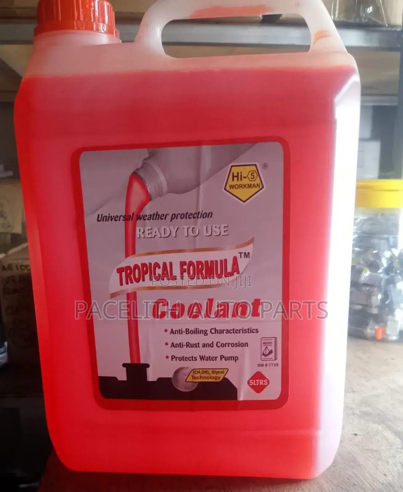 Tropical Radiator Coolant 5 Litres