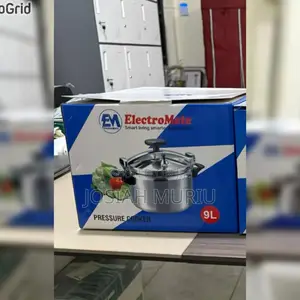 Electromate Manual Pressure Cooker.
9ltrs
