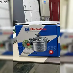 Electromate Manual Pressure Cooker.
9ltrs