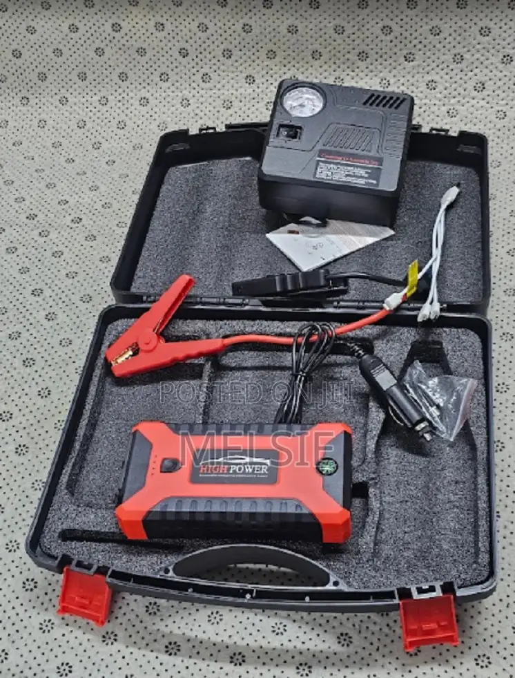 Multi-Function Car Jump Starter 12v – Battery Booster and Power Bank
