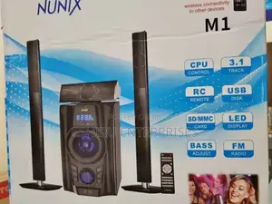 Nunix 3.1ch Nu- M1 Home Theater Speaker System