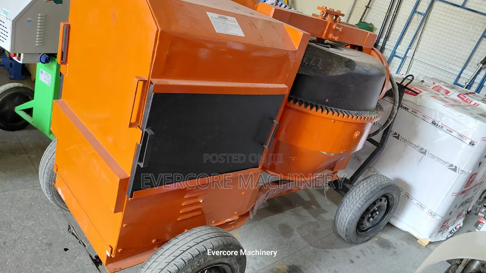 500l Indian Concrete Mixer Machine With Kirloskar Diesel Engine.