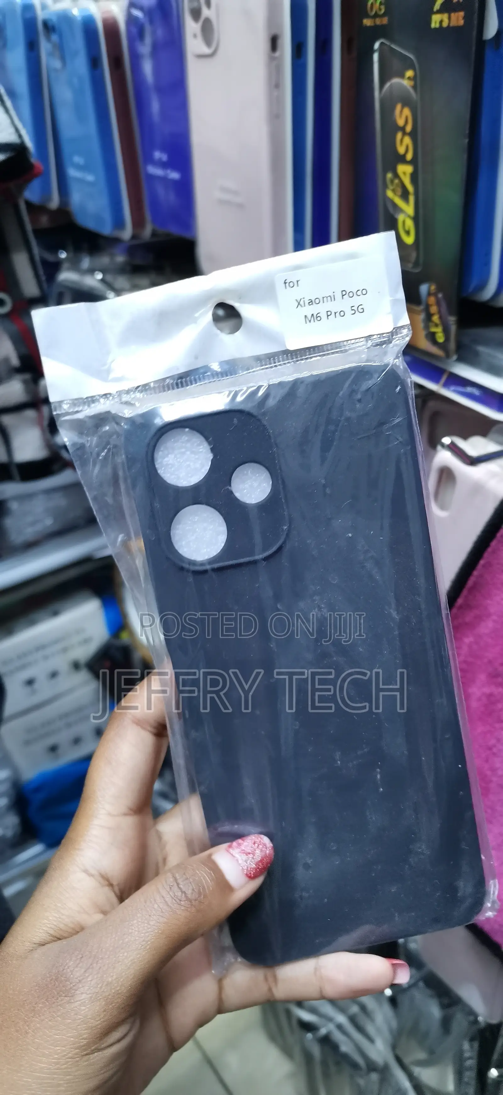 Nurry Xiaomi Poco M6 Pro 5g Soft Silicone Slim Back Cover
