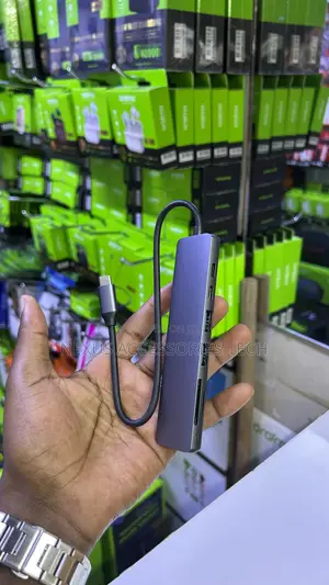 Usb-C to Hdmi Multiport Hub 7-in-1 Oraimo Powertrans