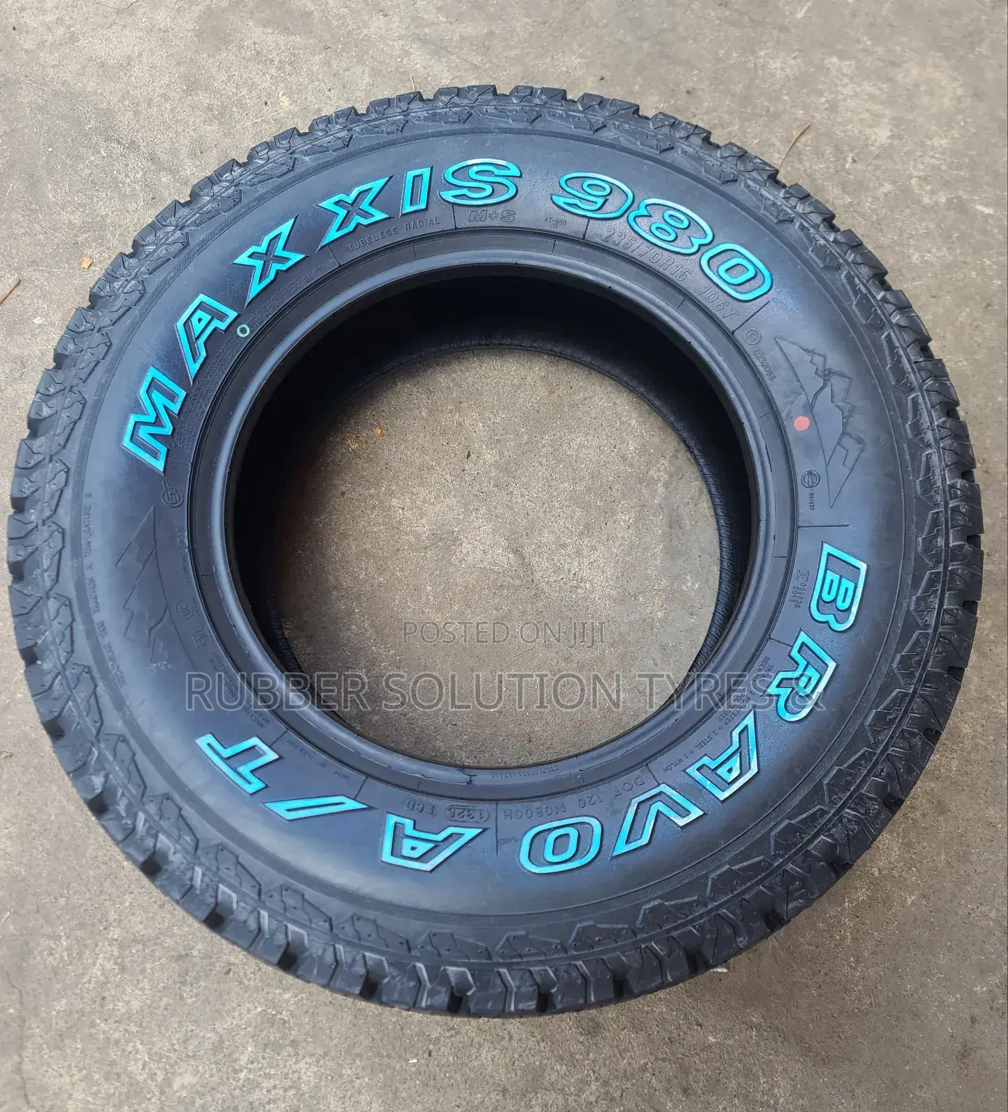 235 /70 R16 Maxxis Tyres Bravo a/T-980 All-Terrain Made in Thailand