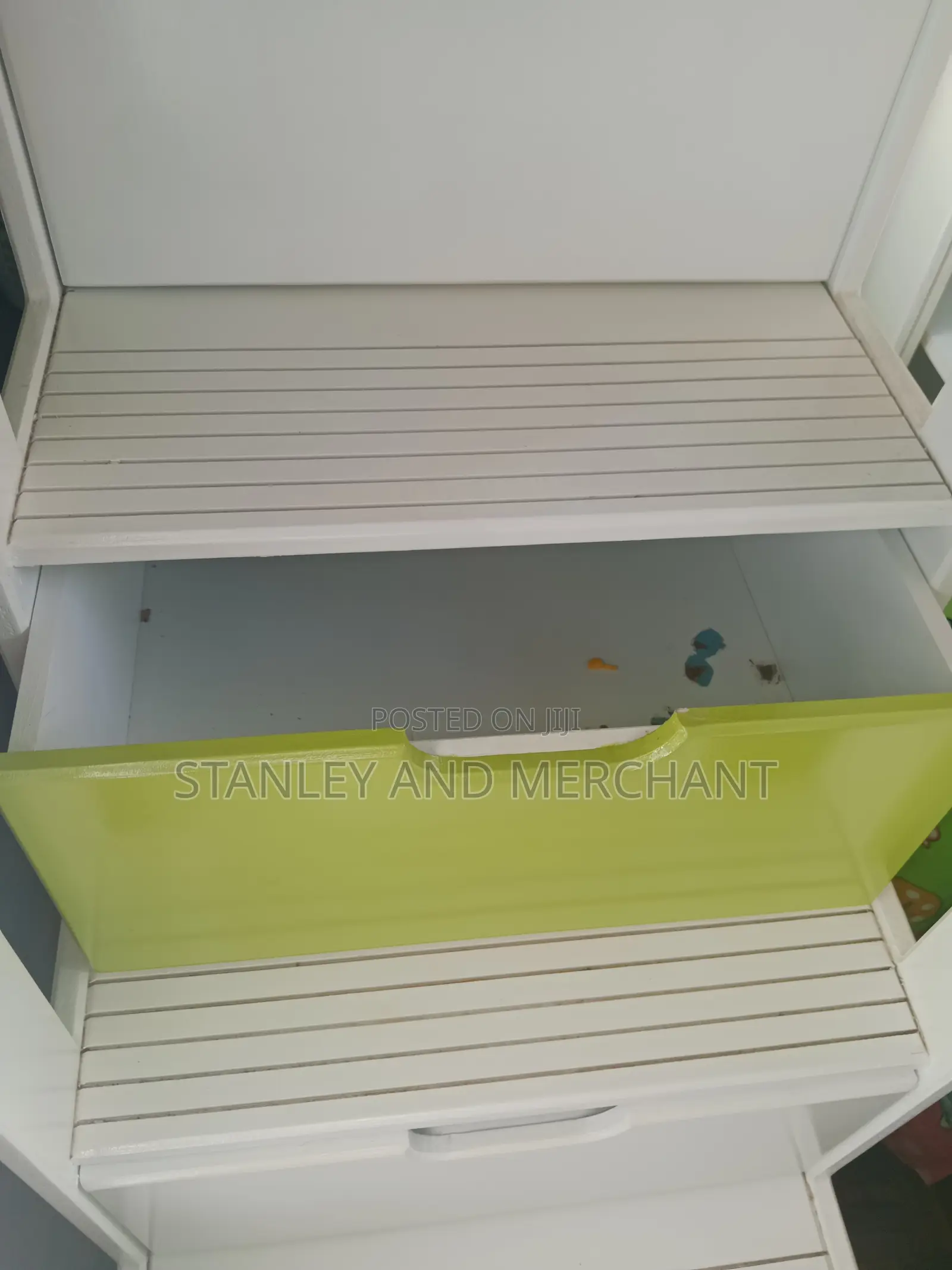 Double Decker Bed. With Shelves, Study Table, Mattresses, Stairs.