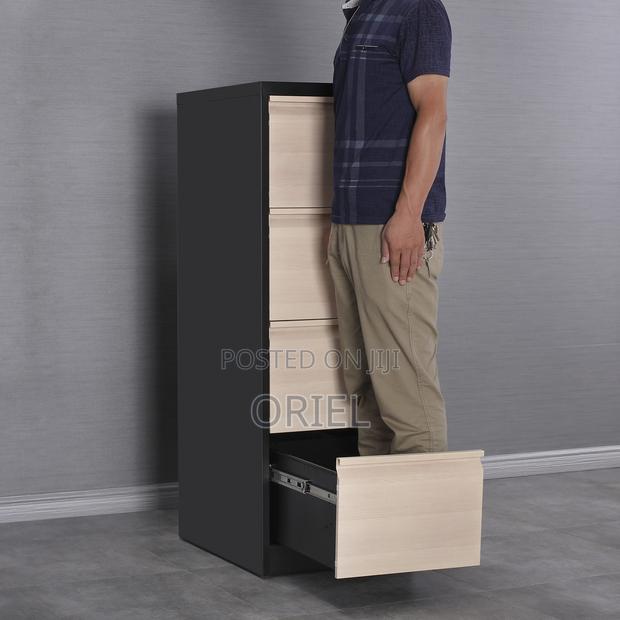 Modern Vertical Office Cabinet : 4 Drawer Metal Filing Cabinet - thumbnail 18