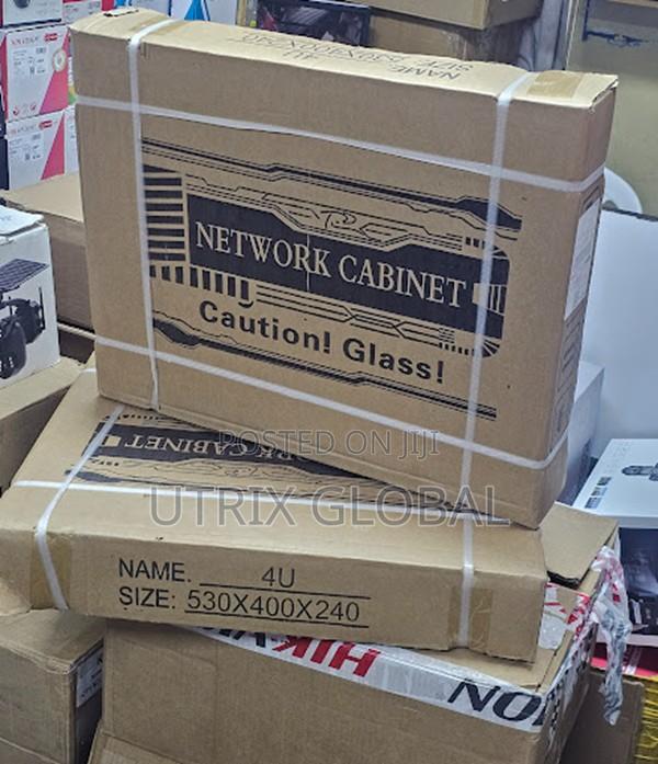 4u Data Cabinet For Organized Network Setup - main view