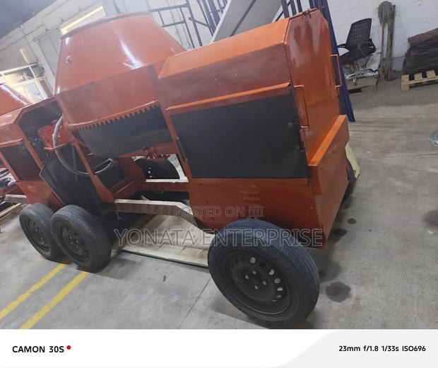 Indian Diesel Concrete Mixer (Titan)-Engine 6.5hp; 500ltrs