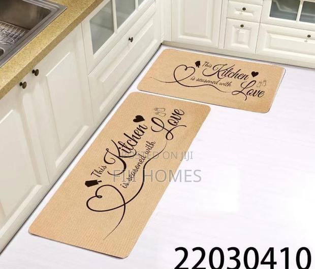 2-Piece Kitchen Mat Set | Non-Slip Rubber Mats - thumbnail 7