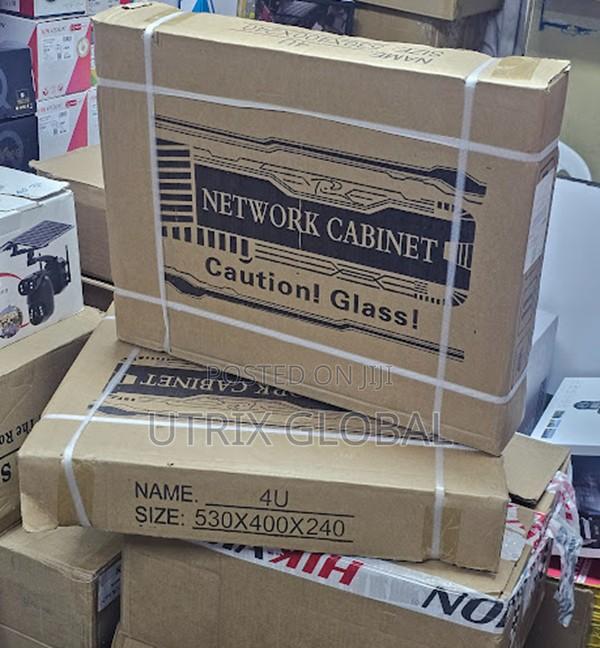 Compact Size 4u Network Cabinet Lockable - main view