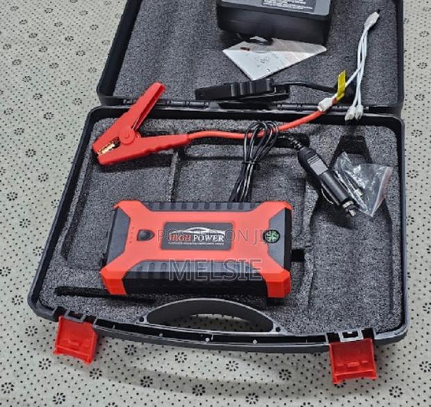 99800mah Car Jump Starter With Built in Tire Inflator and Power Bank