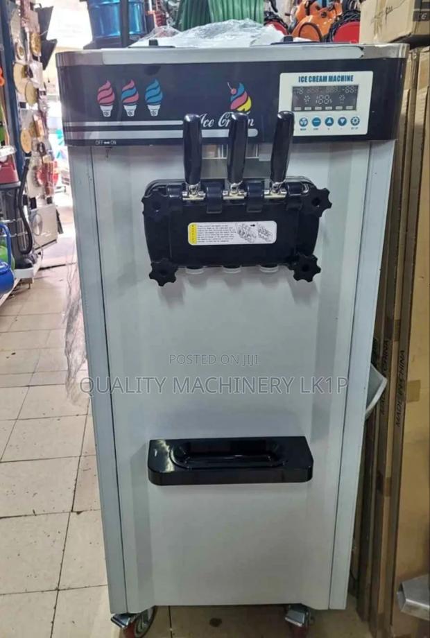 Commercial Ice Cream Maker Machine Restocked - main view