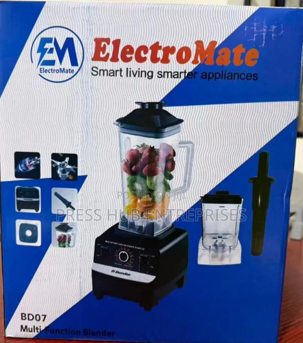 Electromate Bd07 Multi-Function Commercial Blender. - main view