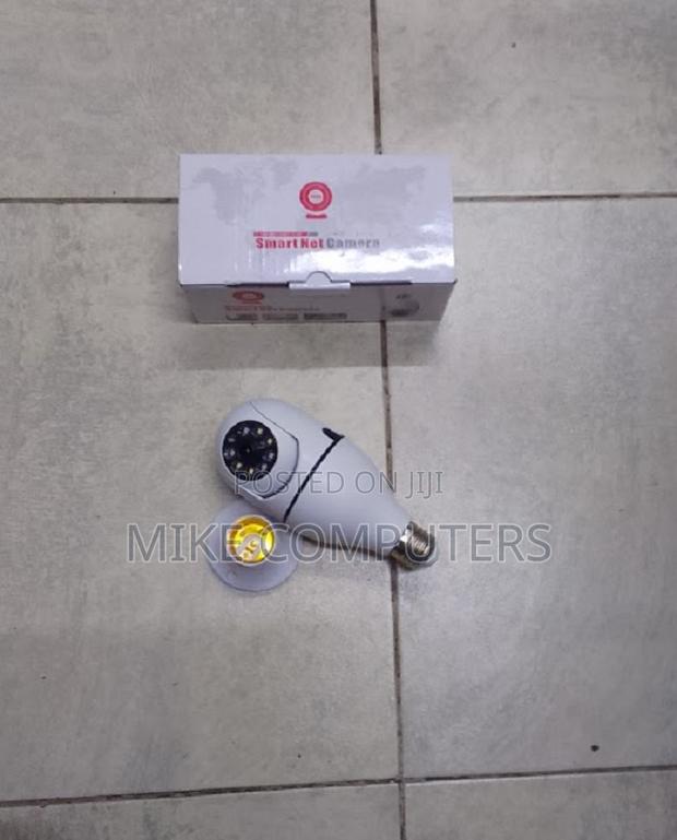 Bulb PTZ Camera Indoor Wireless CCTV With Motion Detection and Alarm - main view