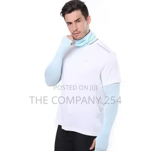 Arm Sleeves & Neck Scarf Set Anti-uv Sun Protection For Outdoor Riding