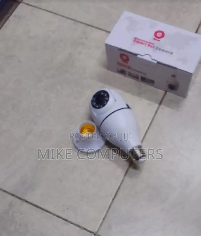 Bulb PTZ Camera Indoor Wifi CCTV With Two Way Talk and Night Vision