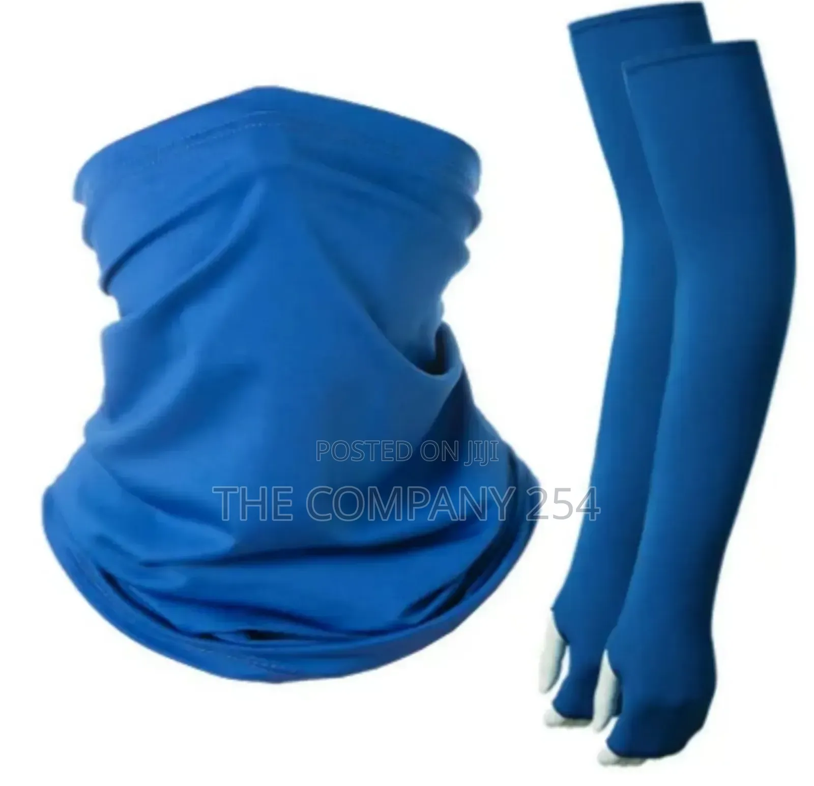 Arm Sleeves & Neck Scarf Set Anti-uv Sun Protection For Outdoor Riding