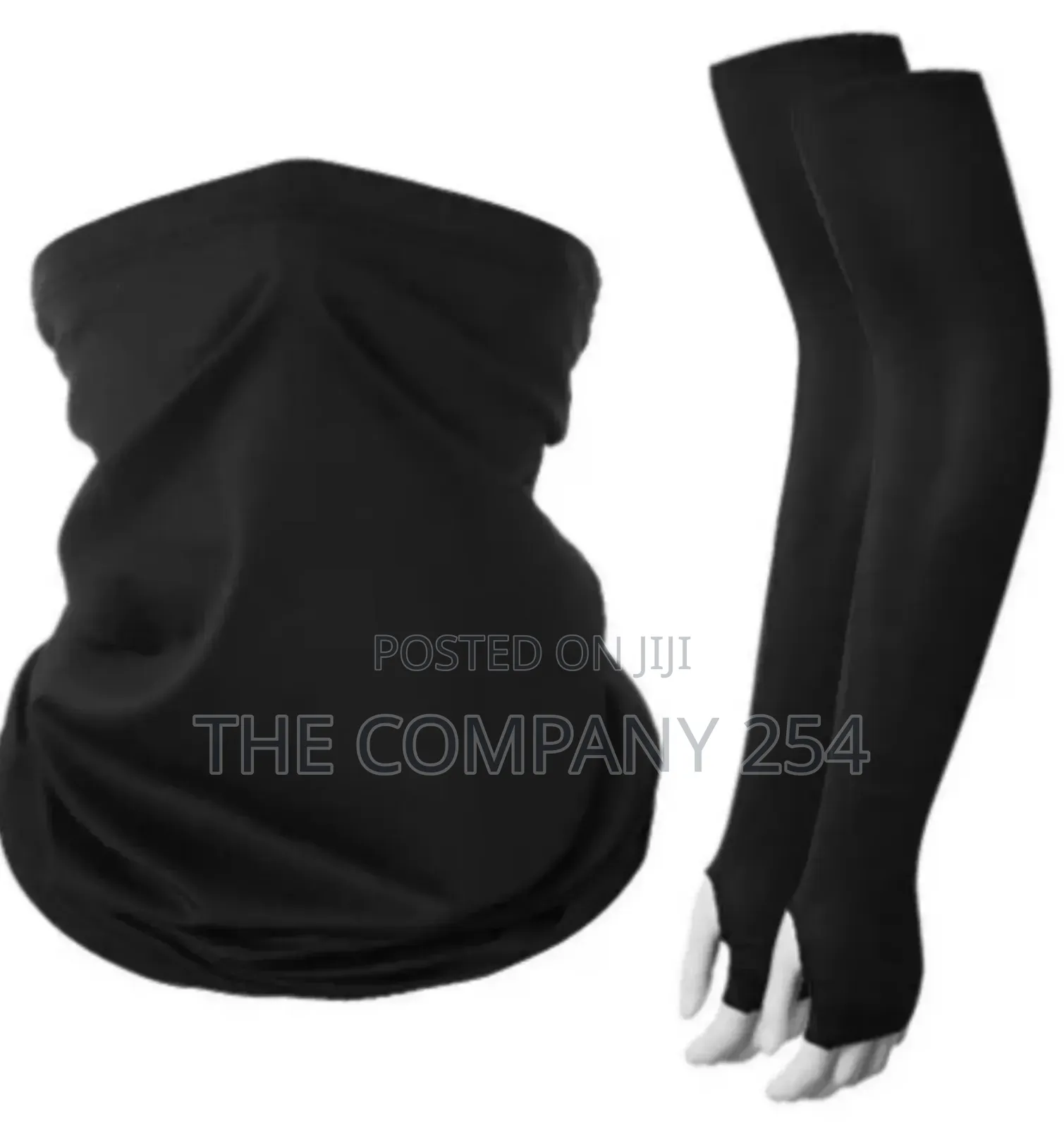 Arm Sleeves & Neck Scarf Set Anti-uv Sun Protection For Outdoor Riding
