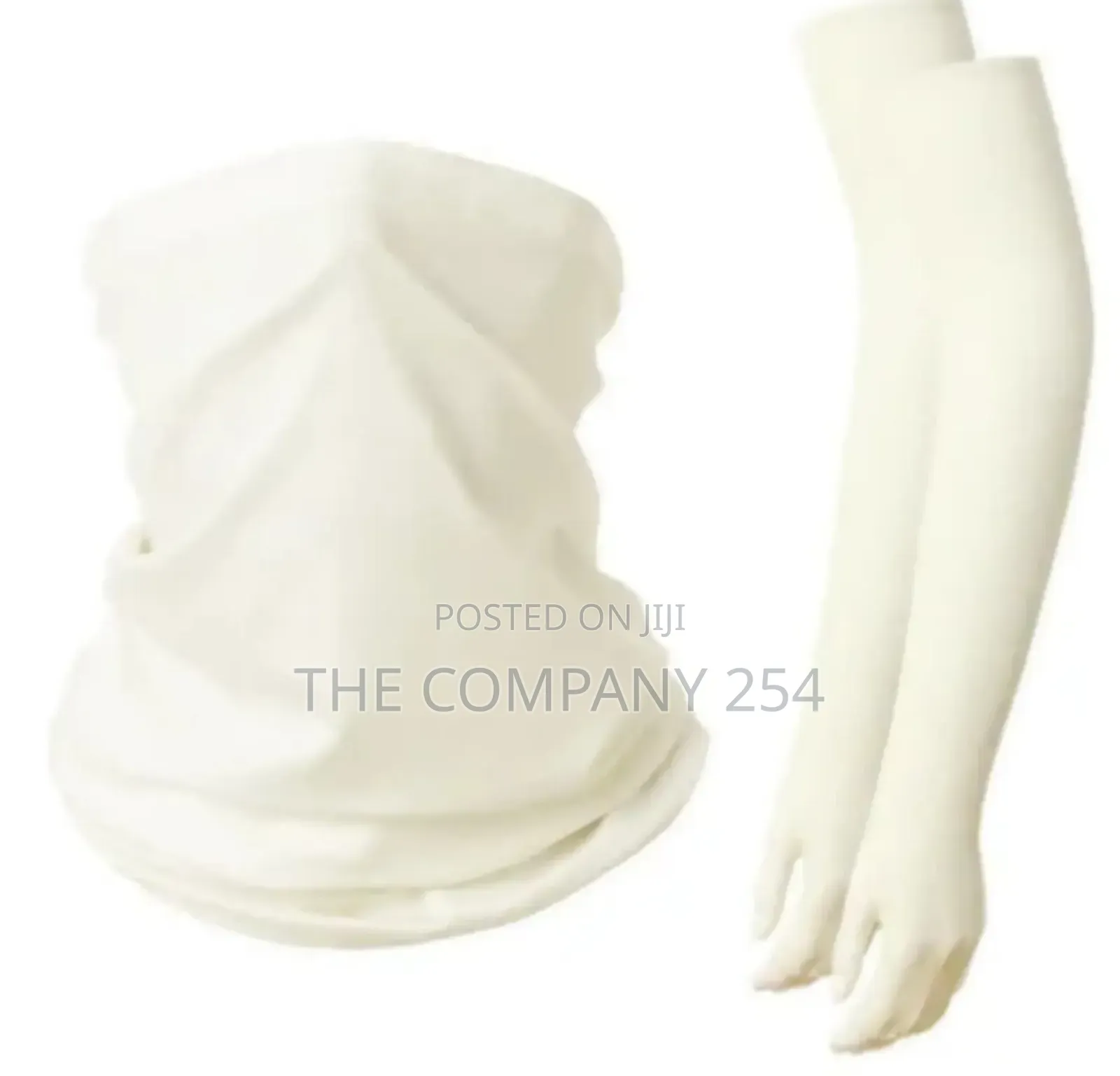 Arm Sleeves & Neck Scarf Set Anti-uv Sun Protection For Outdoor Riding
