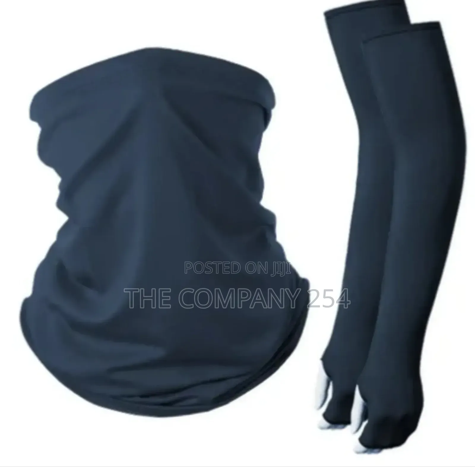 Arm Sleeves & Neck Scarf Set Anti-uv Sun Protection For Outdoor Riding
