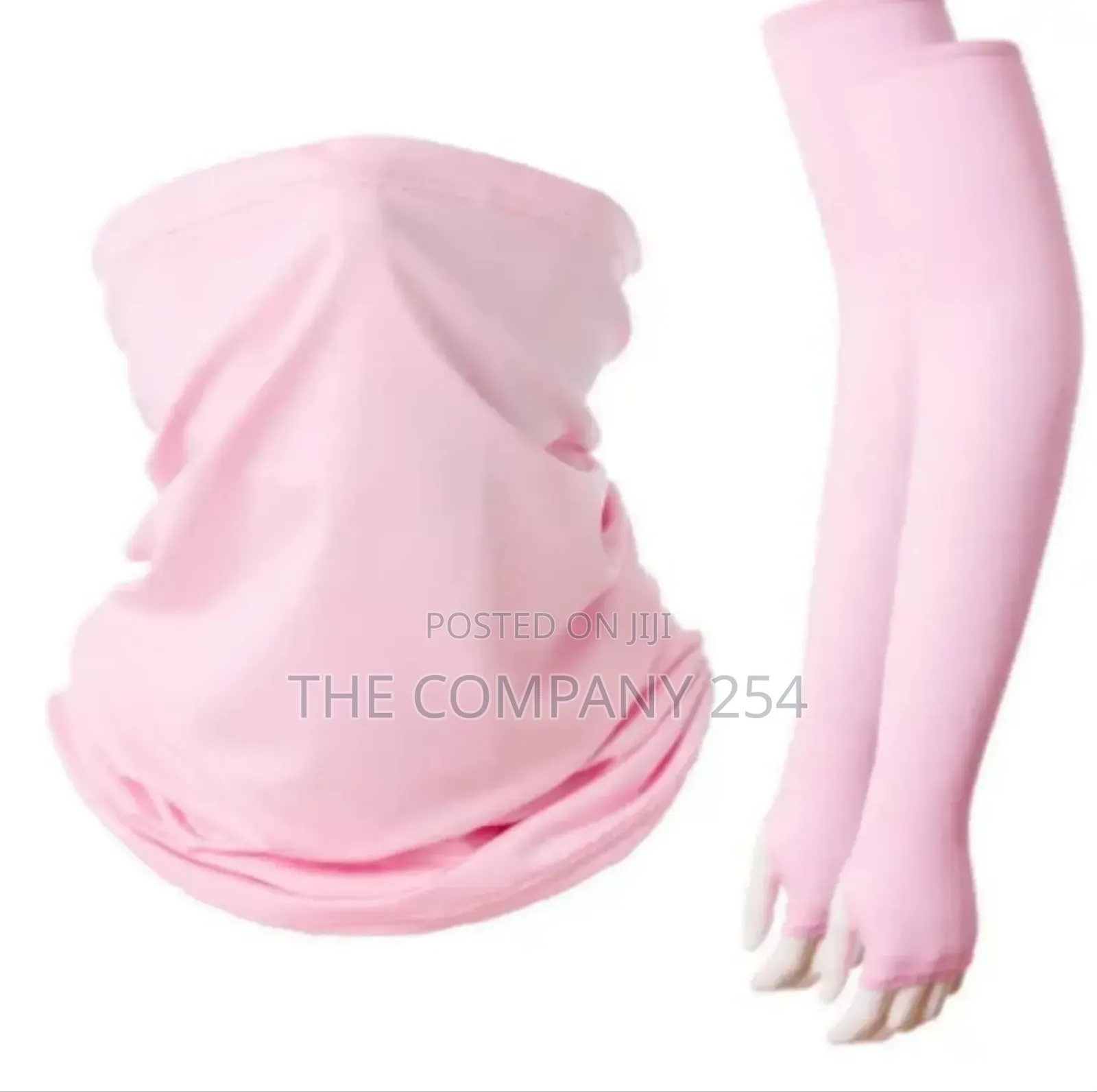 Arm Sleeves & Neck Scarf Set Anti-uv Sun Protection For Outdoor Riding