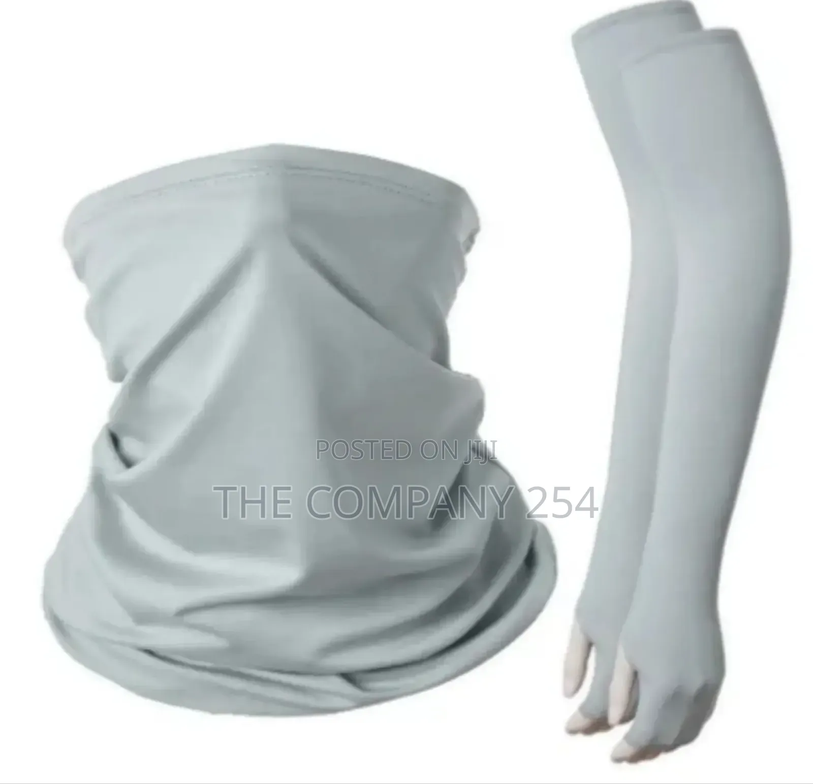Arm Sleeves & Neck Scarf Set Anti-uv Sun Protection For Outdoor Riding