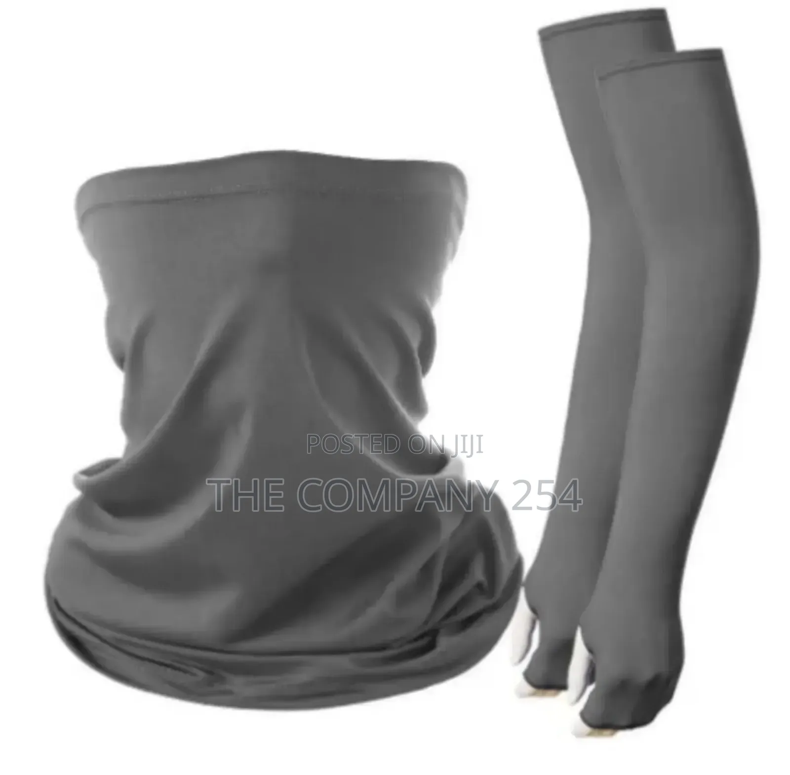 Arm Sleeves & Neck Scarf Set Anti-uv Sun Protection For Outdoor Riding