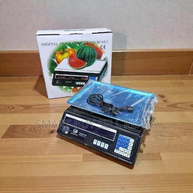 Space Efficient Acs40 Digital Shop Scale With Led Display Battery