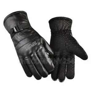 Winter Cycling Gym Gloves Furlined Thickened Warm Windproof Waterproof