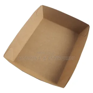 Eco Friendly Paper Boat Plate Biodegradable 20cm*10cm/13cm*13cm